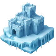 Ice castle sticker