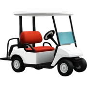 Golf cart sticker