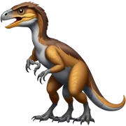 a utahraptor sticker