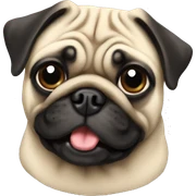 Pug sticker