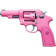 Pistola rosa sticker