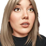 realistic portrait of girl sticker