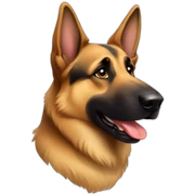 german shepherd sticker