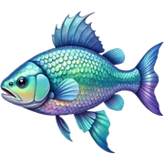 Abbor fisk sticker