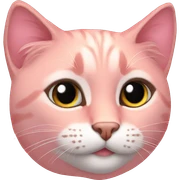 Gato rosa sticker