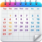 Calendar sticker