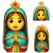 La virgen de Guadalupe sticker