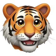 Tiger in love sticker