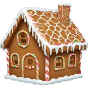 gingerbread house sticker