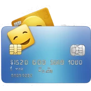 credit card sticker