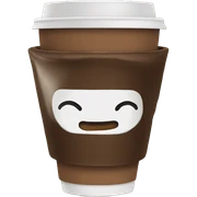 Coffee sticker