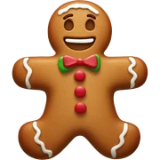 Gingerbread man  sticker