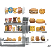 modern snackautomat sticker