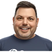 smiling boy in casual shirt sticker