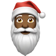 Santa sticker
