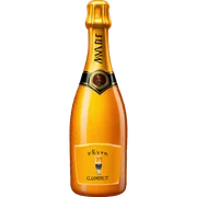 veuve cliquot bottle sticker