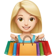 Shopping sticker
