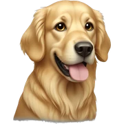 Golden retriver sticker