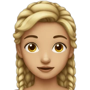 Fille sticker