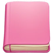 Pink Diary sticker