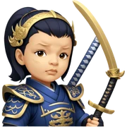 Samurai Strategist sticker