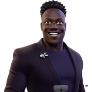 happy dark-skinned man smiling sticker