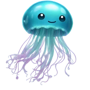 Jellyfish sticker