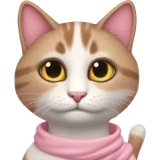 Gato Rosa  sticker