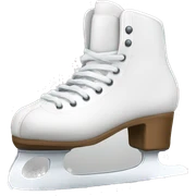 figure skate sticker