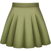 olive skirt sticker