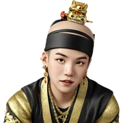 boy in chinese attire with jewelry sticker