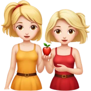 Girly girls sticker