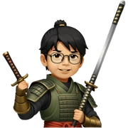 Ancient Samurai sticker