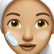Skin care sticker