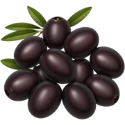 Black olives sticker