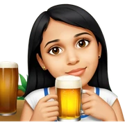 Cerveza Drinker sticker
