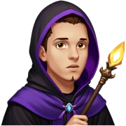 Obsidian Mage sticker