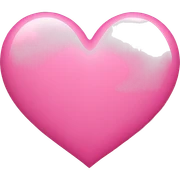 pink heart sticker