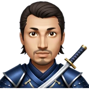 Warrior Samurai sticker