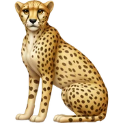 Cheetah  sticker