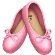 Pink Ballet shoes  sticker