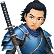Samurai Defender sticker