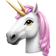 coquette unicorn sticker