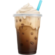 Iced coffee sticker