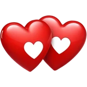 Hearts sticker