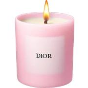 soft pink Dior candle sticker