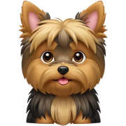 Yorkie dog  sticker