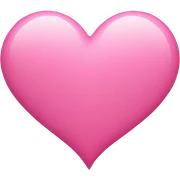 pink heart sticker