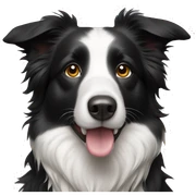Border collie sticker
