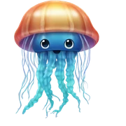Jellyfish sticker